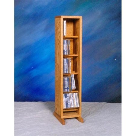 WOOD SHED Wood Shed 506 Solid Oak Dowel Cabinet for CDs 506
